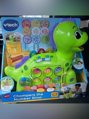 Chompers the Number Dino - Green